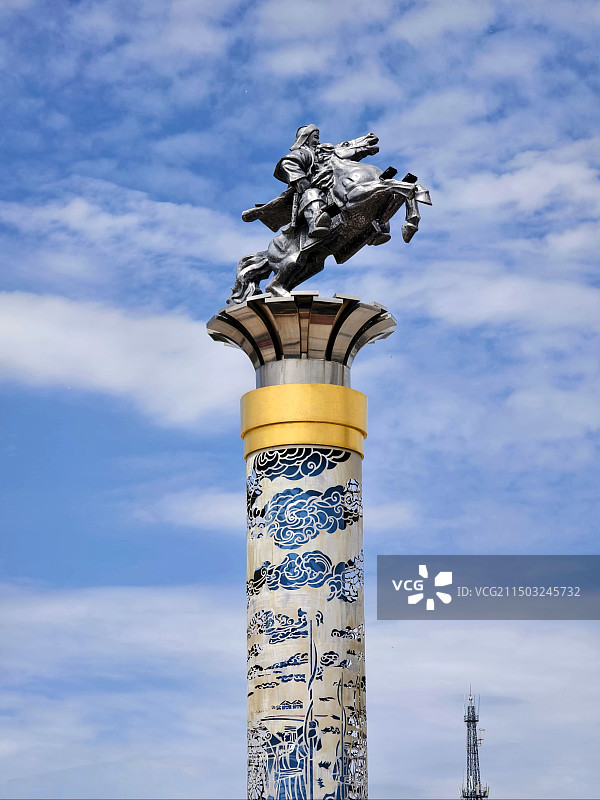 成吉思汗广场图片素材