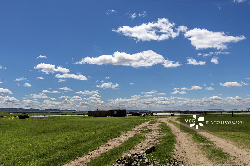 内蒙古锡林郭勒大草原图片素材