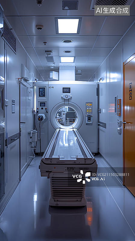 【AI数字艺术】医疗设备核磁共振图片素材