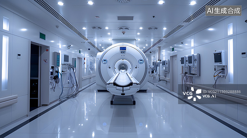 【AI数字艺术】医疗设备核磁共振图片素材