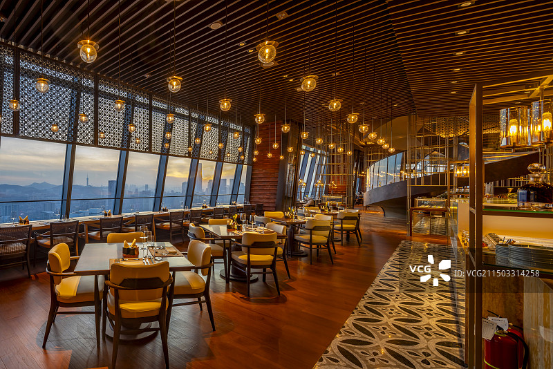 豪华星级酒店自助餐厅图片素材
