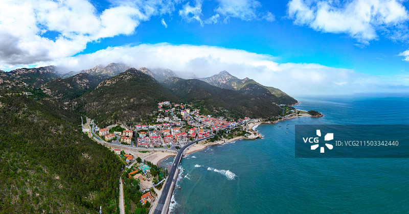 青岛崂山国家级风景名胜区-流清游览区图片素材