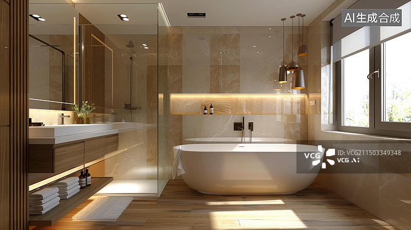 【AI数字艺术】卫浴间的AI图片图片素材