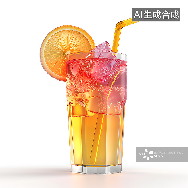 【AI数字艺术】夏日饮品图片素材