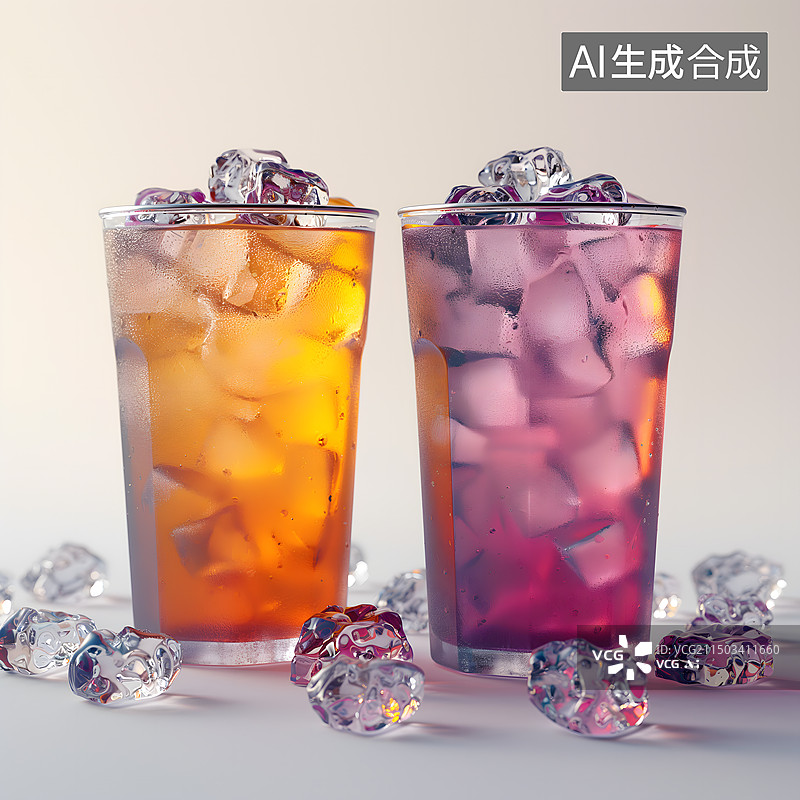 【AI数字艺术】夏日饮品图片素材
