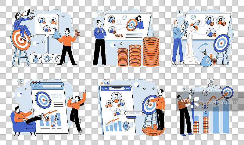 商业发展：领导力多元化图片素材