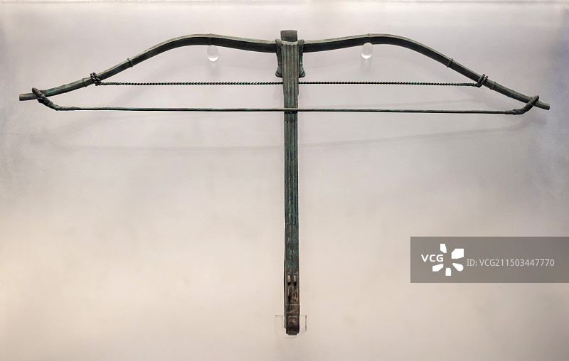 铜弩 秦代 秦始皇帝陵博物院图片素材