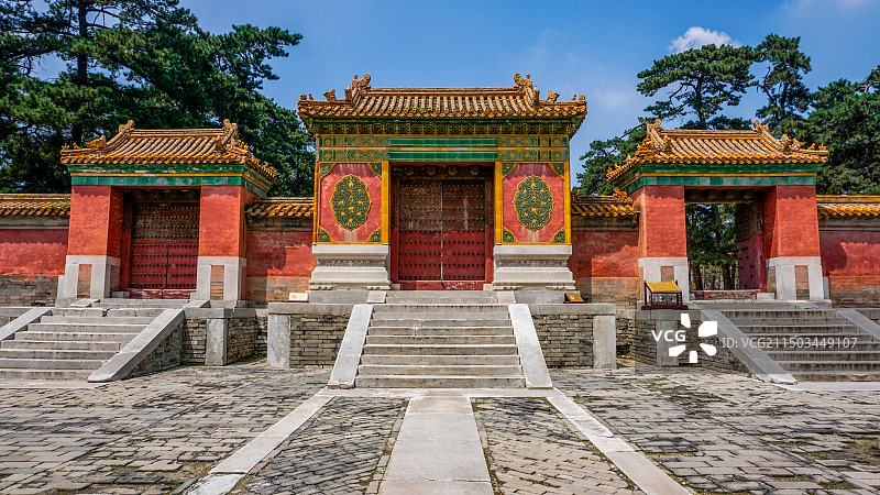 河北省保定市易县5A景区清西陵景区泰陵图片素材