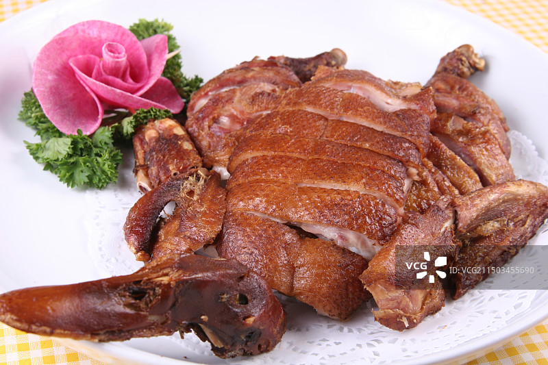 驰名樟茶鸭图片素材