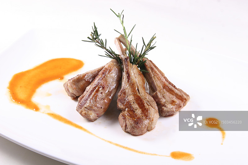 手撕羊排图片素材