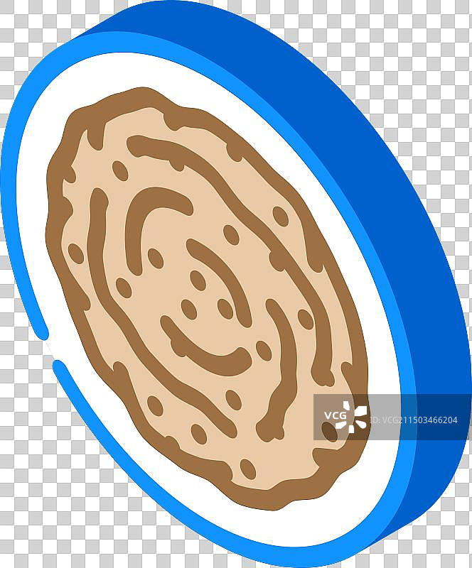 墨西哥风味回锅豆2.5D图标图片素材