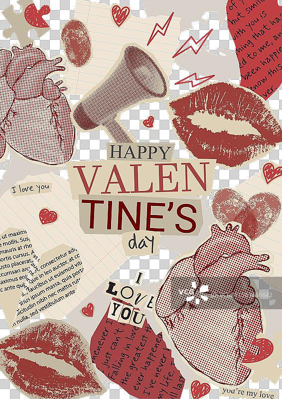 情人节海报模板图片素材