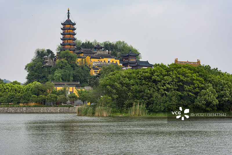 镇江金山风景区图片素材