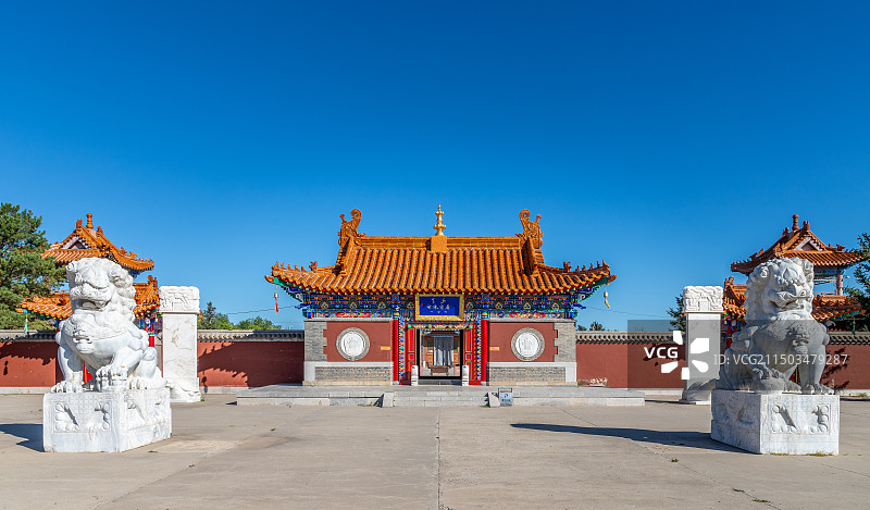 甘珠尔庙+寿宁寺图片素材