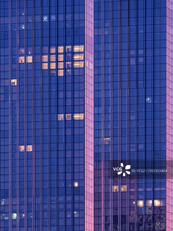 俄罗斯莫斯科CBD国际商务中心城市天际线图片素材