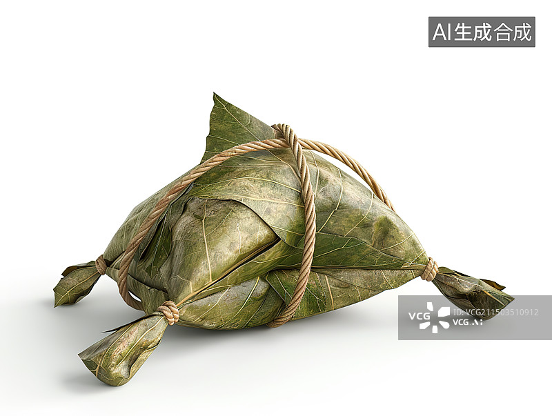 【AI数字艺术】白色背景下的叶子特写镜头图片素材