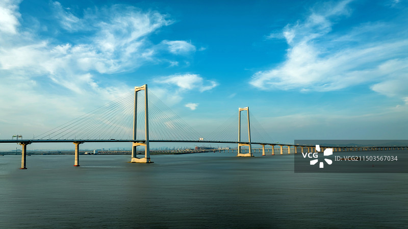 跨海大桥-深中通道图片素材