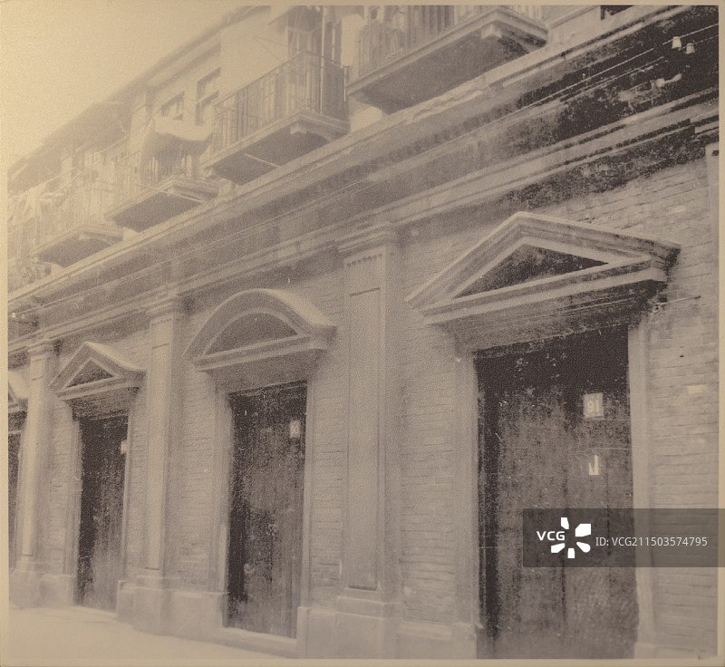 1927年6月26日中共江苏省委在施高塔路恒丰里104号（今山阴路69弄90号）成立 上海历史博物馆图片素材