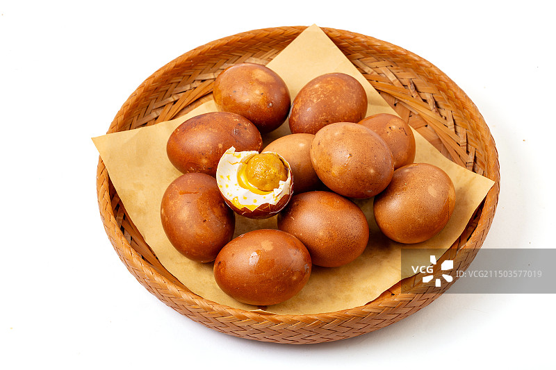 天津蓟县特产五香麻酱咸鸡蛋图片素材