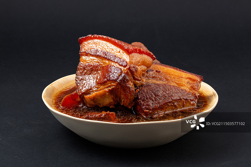 熟食腊汁肉卤五花肉图片素材