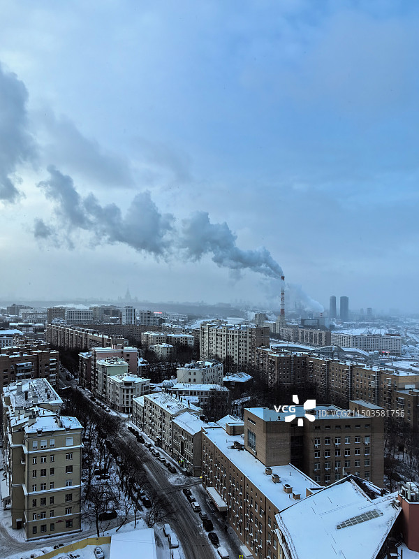 俄罗斯莫斯科红场圣瓦西里大教堂建筑群图片素材