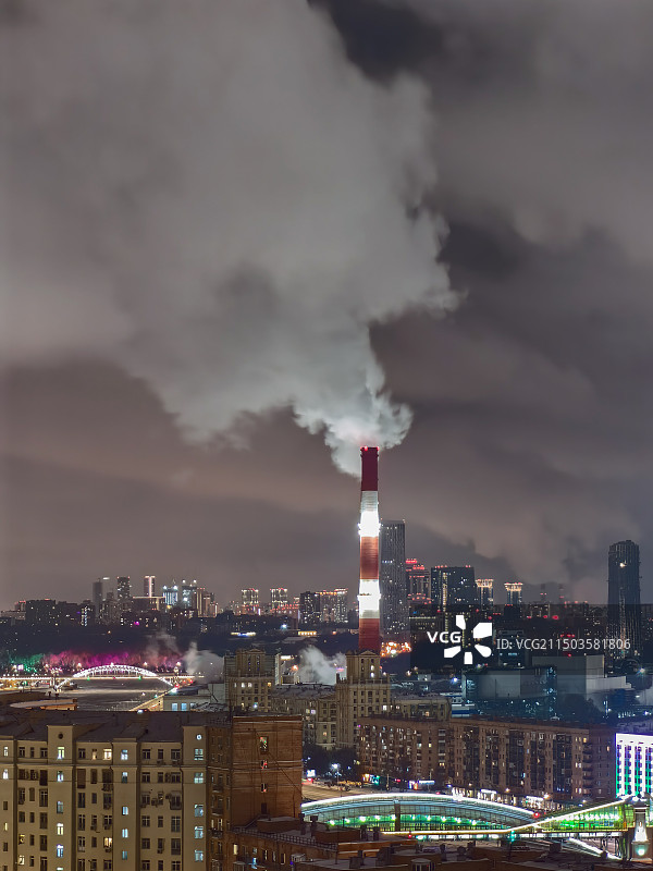 俄罗斯莫斯科红场圣瓦西里大教堂建筑群图片素材