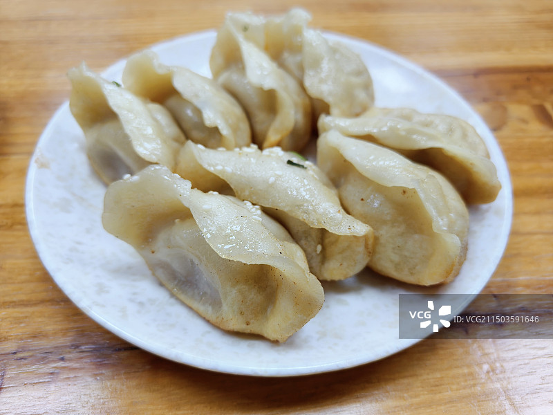 鲜肉锅贴图片素材