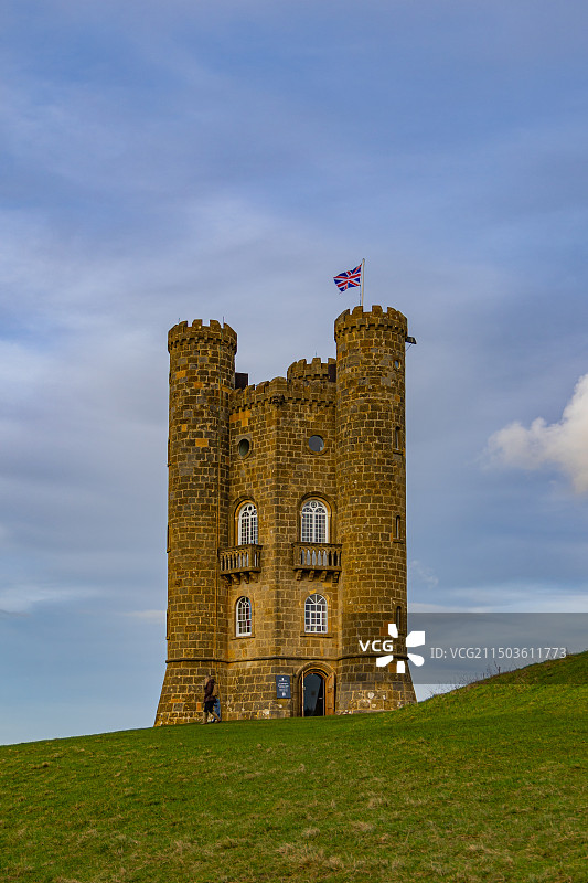 英国科兹沃尔德百老汇塔图片素材