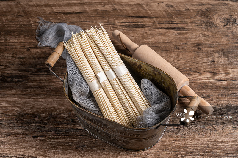 挂面细面干面条图片素材