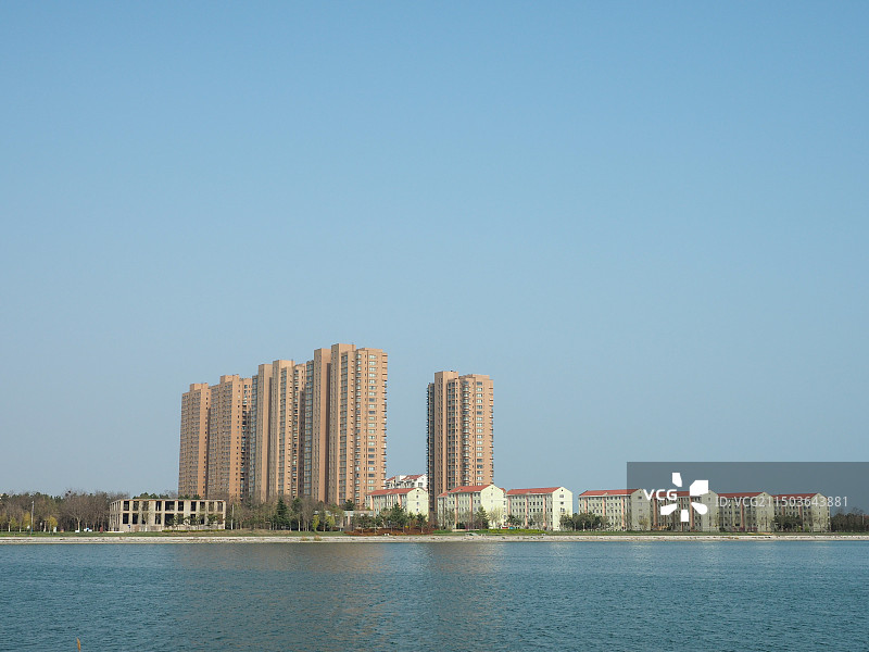 乳山银滩 潮汐湖湿地公园-公园景色图片素材