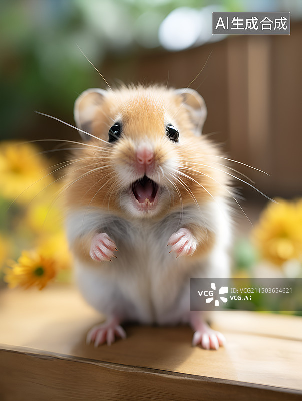【AI数字艺术】可爱的仓鼠宝宝图片素材