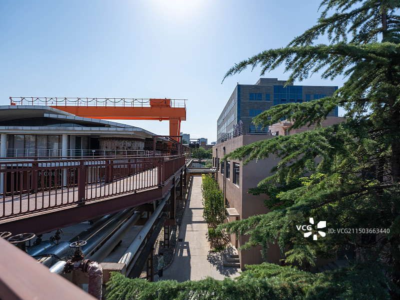 北京751艺术区正东煤气厂798艺术区图片素材