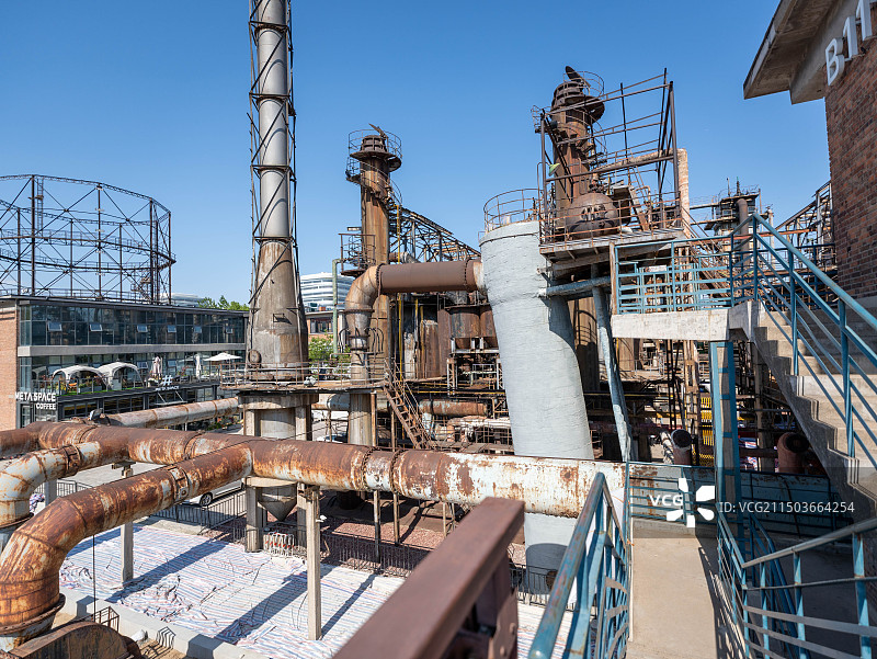 北京751艺术区北京正东煤气厂798艺术区图片素材