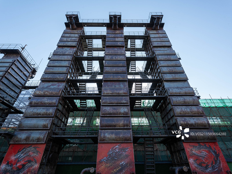 北京751艺术区北京正东煤气厂798艺术区图片素材