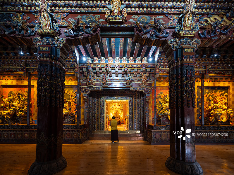 甘孜丹道环线-道孚民居-中国藏民艺术之都图片素材