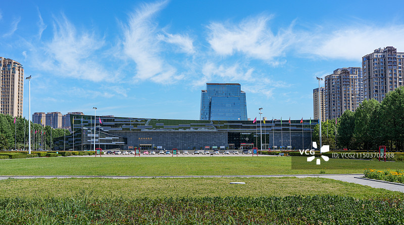 临沂市科技馆全貌图片素材