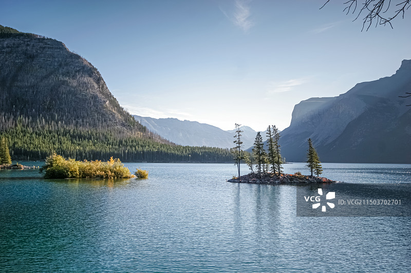 加拿大班夫国家公园景色图片素材