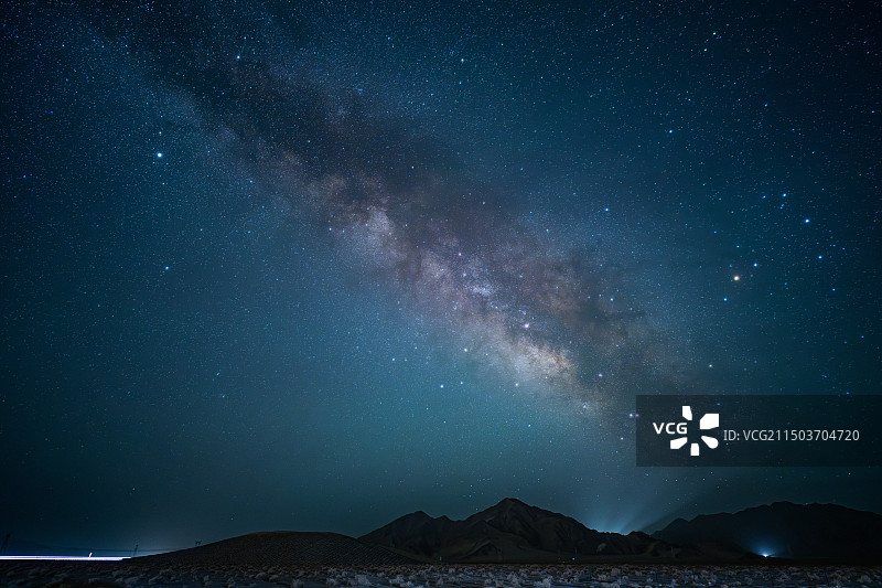 大柴旦的银河图片素材