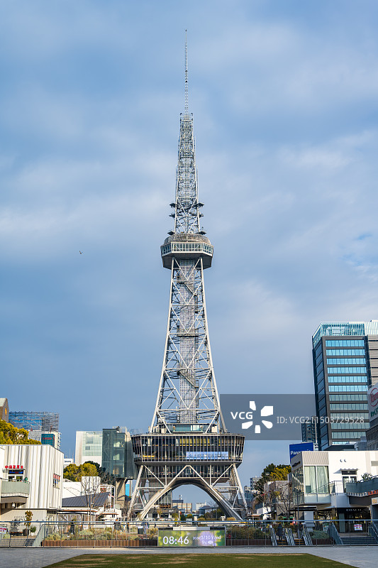 日本久屋大通公园名古屋电视塔图片素材