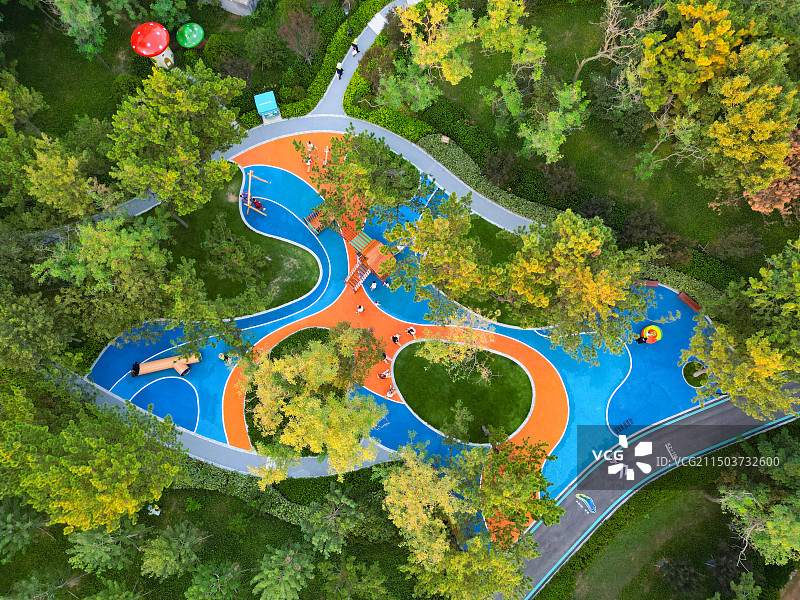 青岛市太平山公园图片素材