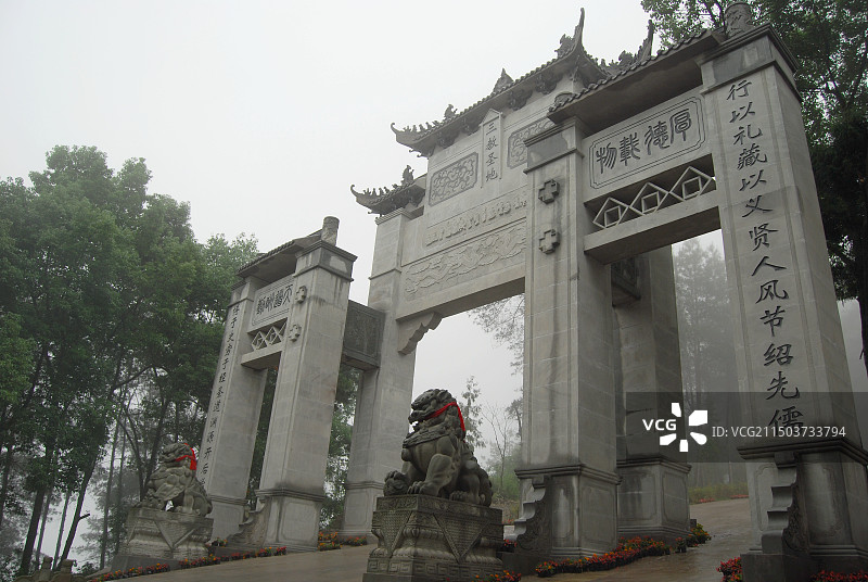 达州真佛山景区图片素材