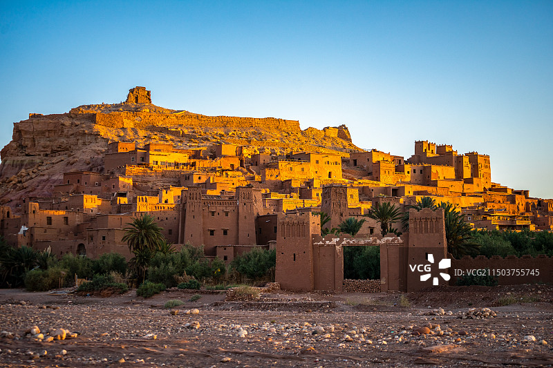 摩洛哥阿伊特本哈杜村图片素材