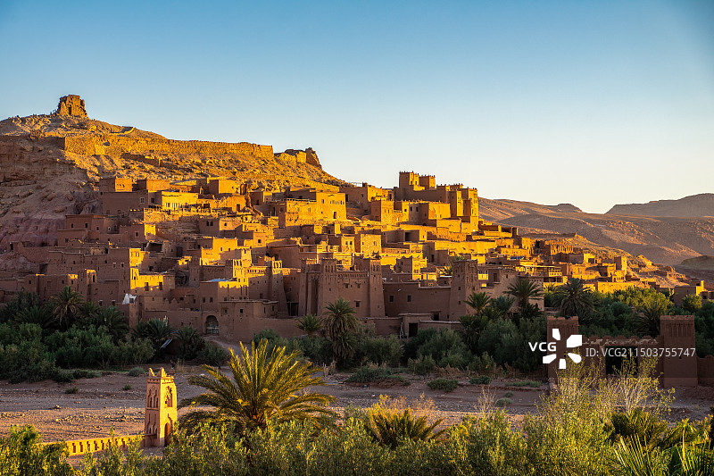 摩洛哥阿伊特本哈杜村图片素材