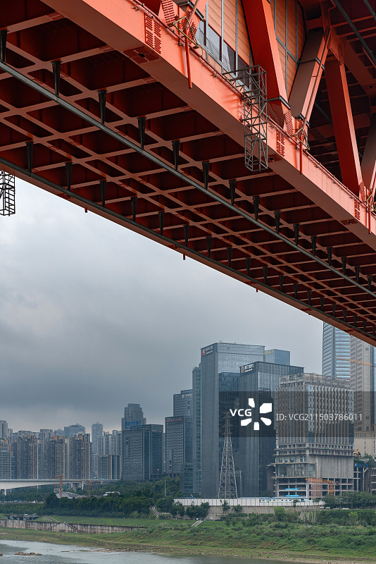 千厮门嘉陵江大桥图片素材