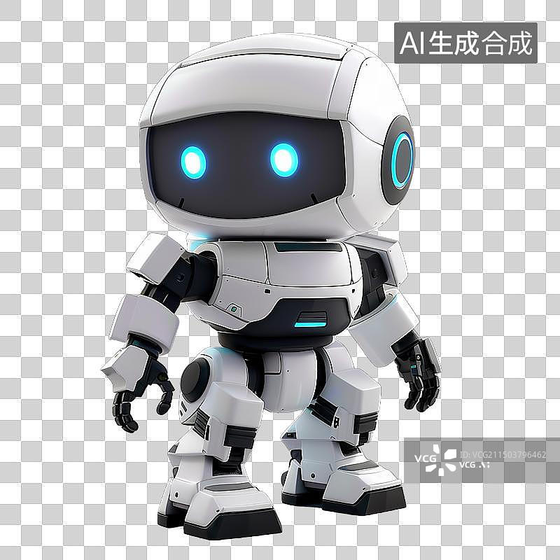【AI数字艺术】智能机器人图片素材