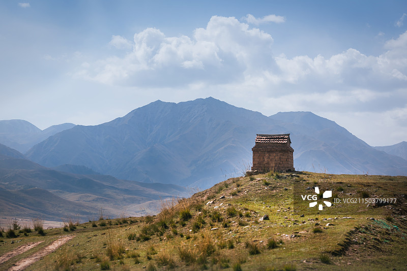 祁连山图片素材