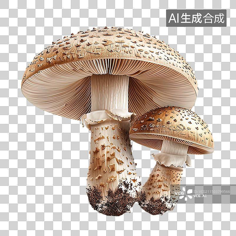 【AI数字艺术】美味蘑菇图片素材