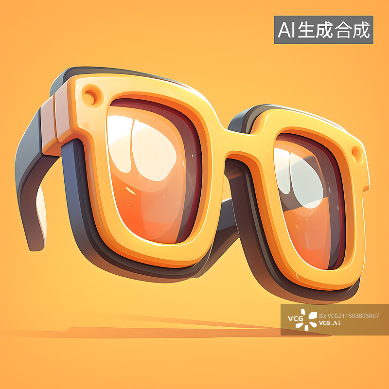 【AI数字艺术】夏日遮阳镜图片素材