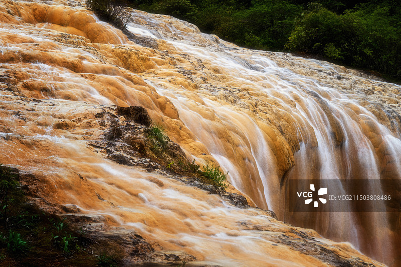 瑶池仙境--四川阿坝州松潘县黄龙景区风光图片素材