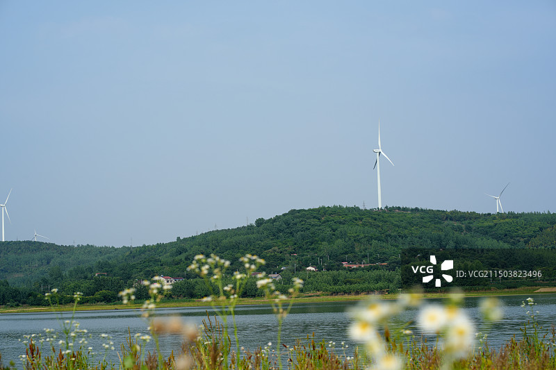滁州市来安县屯仓水库图片素材